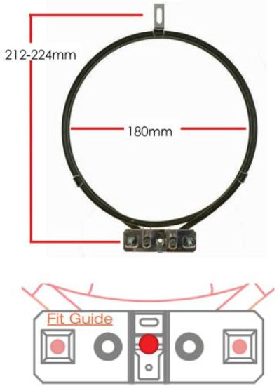 Picture of ELEMENT 2100W 2 TURN EURO FAN  