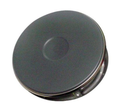 Picture of ELEMENT SOLID LOW/P 180 SINT W/RING 2000W Low Profile. Dented Rim.  2-pin flat blade (spade) terminal block 
