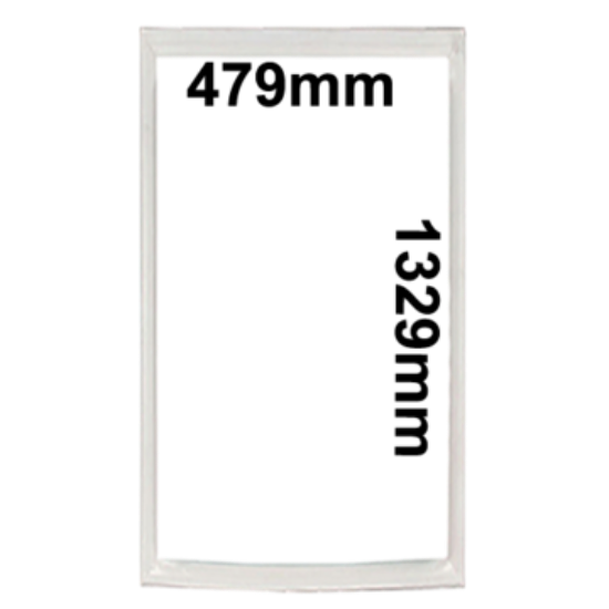 Picture of gasket, fridge door, FC 479 X 1329 SG