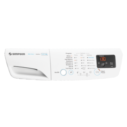 Picture of control panel, handle, printed