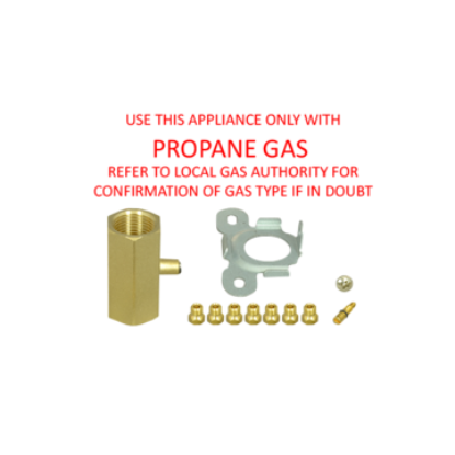 Picture of CONV PROPANE KIT INC WOK INJ