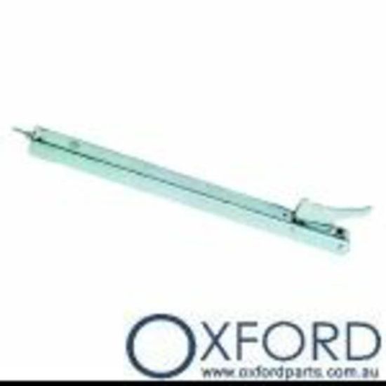 Picture of hinge, assembly, RH/LH DOOR OVEN