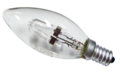Picture of kit, lamp, 28WHALOGEN,E14 CLEAR