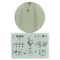 Picture of KNOB 40MM UNI SINGLE WHITE