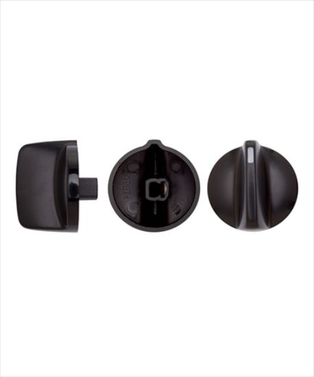 Picture of KNOB ASSY BLACK PKT4 - keep old sleeve from original knob
