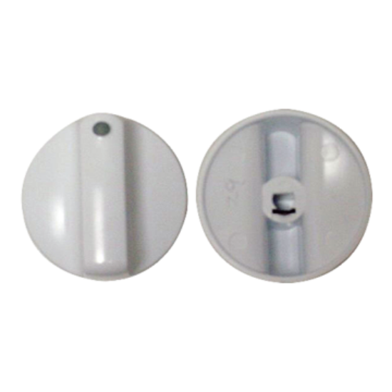 Picture of KNOB CONTROL WHITE 