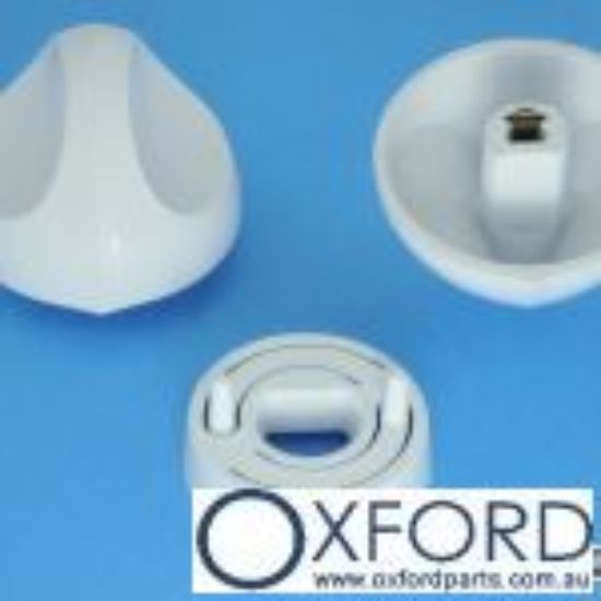 Picture of knob, control, kit, SKIRT WHT