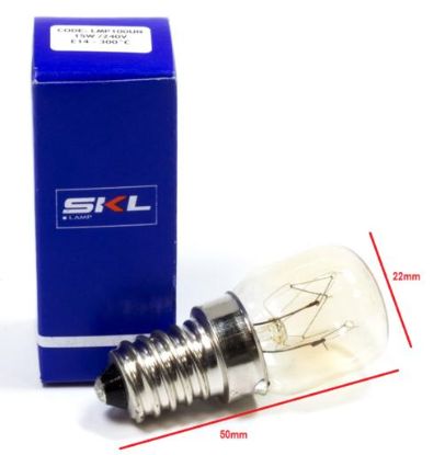 Picture of OVEN LAMP E14 15W 240V 300° - SKL     