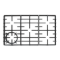 Picture of pan support, kit, TRIVET KIT 5B WH VUL