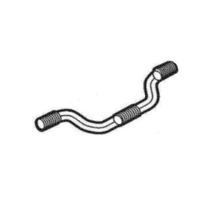 Picture of recirculation hose, intake