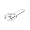 Picture of SPRAY ARM LOW GREY X322.6MM