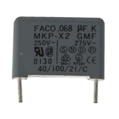 Picture of 0.22uF 275VAC X2 Mains Suppression Capacitor Pack 10 