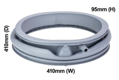 Picture of BELLOW DOOR 3XL WM JET LIGHT