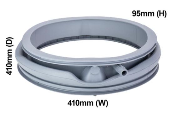 Picture of BELLOW DOOR 3XL WM JET LIGHT