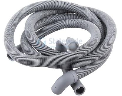 Picture of Drain Hose with 90deg bend. 19mm Ends.