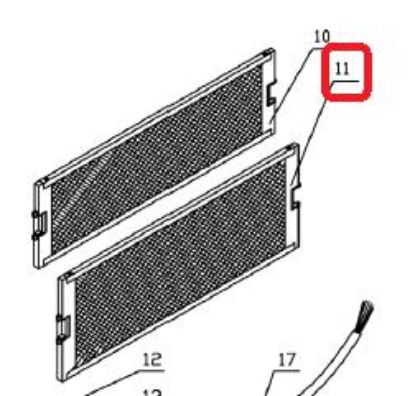 Picture of filter, 4 LAYER RETRACTA 600