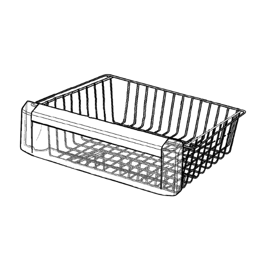 Picture of panel, basket, front