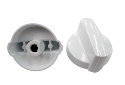 Picture of knob, gas, KNOB WEST 540 WHT FC