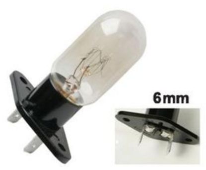 Picture of M/WAVE GLOBE. 25W 240V 6.5mm Tags 