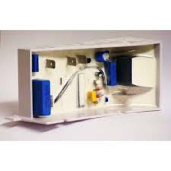 Picture of main electronic board, control, motor
