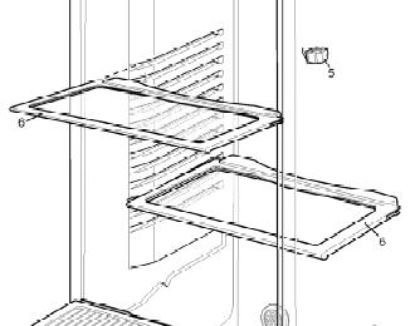 Picture of shelf, glass, 599.92 X X344.79MM