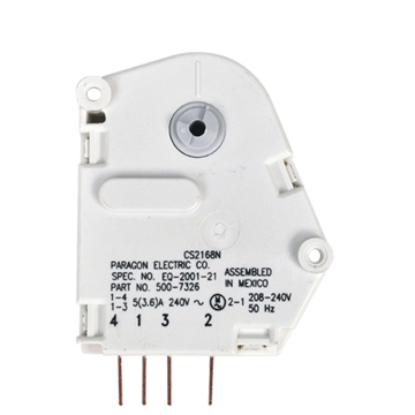 Picture of timer, defrost
