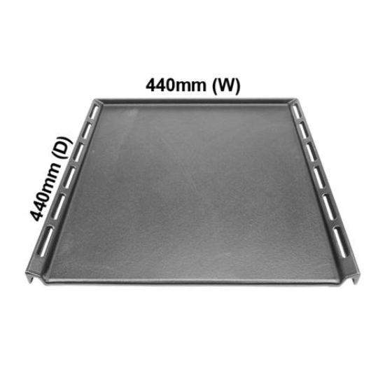 Picture of PLATE BBQ GREY CAST IRON